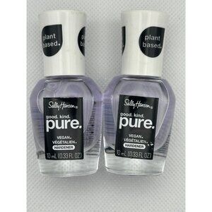 Sally Hansen Good. Kind. Pure. Vegan Nail Polish, Hardener, Plant Based, 0.33 Oz